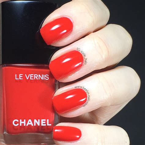 Swatch: Chanel Rouge Red 546 Spring 2017 